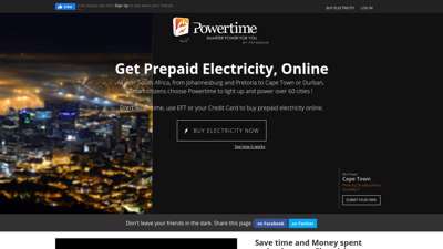 
                            9. Buy Prepaid Electricty Online Powertime