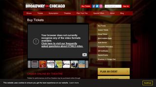 
                            7. Buy Tickets | Broadway in Chicago - Box Uchicago Portal