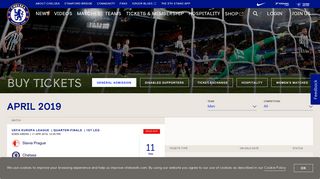 
                            7. Buy Tickets | Official Site | Chelsea Football Club - Watford Fc Tickets Portal