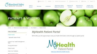 
                            2. BVHS Patient Portal - Blanchard Valley Health System - Bvh Associate Portal