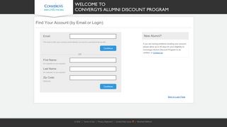 
                            9. by Email or Login - Convergys Alumni Discount Program - Convergys Com Portal