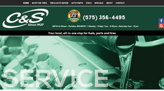 
C & S Incorporated: Portales NM Tires & Tire Services Shop
