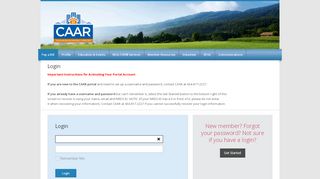 
                            3. CAAR - Caar Portal Account