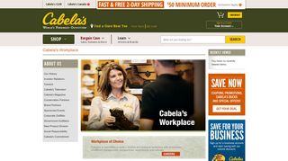 
                            5. Cabela's Workplace : Cabela's - Cabelas Employee Portal