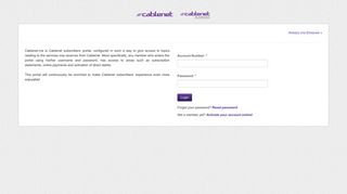 
                            3. cablenet.me: Welcome - Cablenet Portal