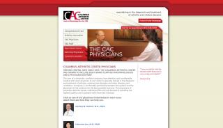 
                            2. CAC Physicians - Columbus Arthritis Center : Specializing in the ... - Columbus Arthritis Center Patient Portal