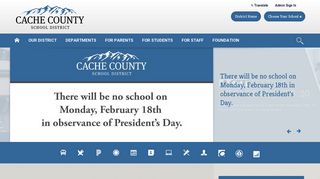 
Cache County School District / Homepage
