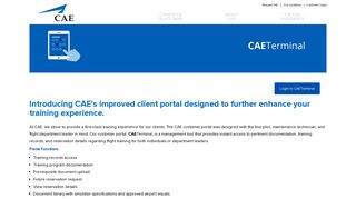 
CAE Client Portal
