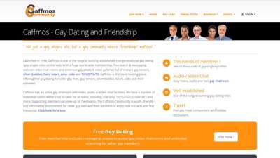 
Caffmos Community - free gay dating / gay chat for mature ...
