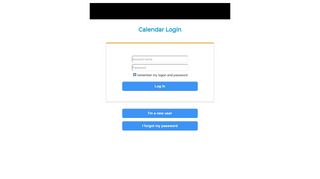 
                            2. Calendar Logon - localendar - Localendar Portal