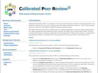 Calibrated Peer Review: Home
