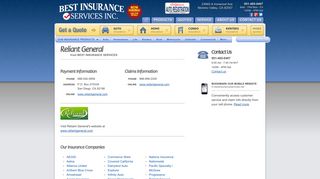 
                            2. California Reliant General insurance agent | Best Insurance ... - Reliant General Portal