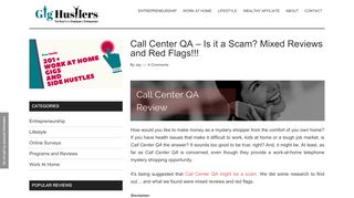 
                            5. Call Center QA - Is it a Scam? Mixed Reviews and Red Flags!!! - Call Center Qa Portal