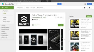
                            2. Call of Duty Companion App - Apps on Google Play - Call Of Duty Elite Portal Error