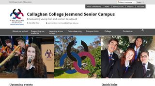 
                            1. Callaghan College Jesmond Senior Campus: Home - Jesmond High Student Portal