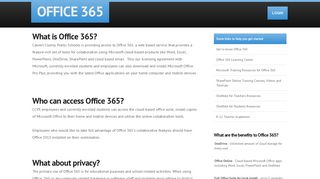 
                            3. Calvert County Public Schools - Office 365 Info - Ccps Office 365 Portal