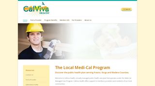 
                            9. CalViva Health: Home - Viva Health Plan Provider Portal