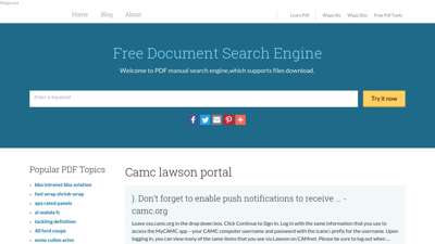 Camc lawson portal  WAPZ.NET