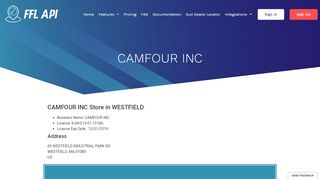 
CAMFOUR INC | Firearm Dealer and FFL Store in Westfield ...
