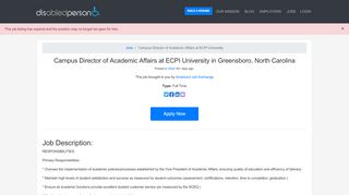 
                            7. Campus Director of Academic Affairs at ECPI University ... - Ecpi Greensboro Moodle Portal