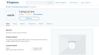 
                            6. CampusCare Reviews and Pricing - 2020 - Capterra - Dlps Campus Care Portal