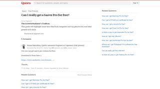 Can I really get a Saavn Pro for free? - Quora - Saavn Pro Login