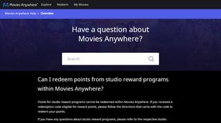 
Can I redeem points from studio reward programs within ...
