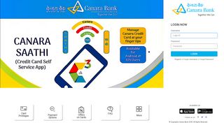 
                            6. Canara Bank - Credit Card Portal - Canara Bank Staff Portal