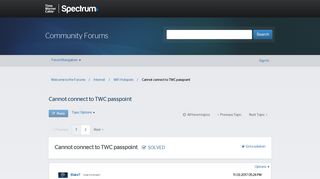
                            3. Cannot connect to TWC passpoint - Time Warner Cable Forum - Spectrum - Twc Wifi Passpoint Portal