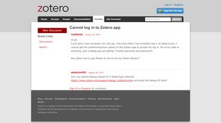 
                            8. Cannot log in to Zotero app - Zotero Forums - Zotero Sign In
