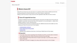 
                            7. Canon : Inkjet Manuals : What is Canon ID? - Portal Canon Account