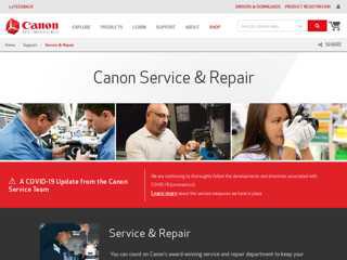 
                            6. Canon U.S.A., Inc. | Service & Repair