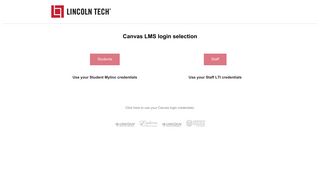 
                            2. Canvas Discovery URL - Student Portal Lincoln Tech Login