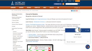 
                            4. Canvas for Students - Morgan State University - Morgan State University Student Portal