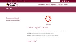 
                            5. Canvas - Hartnell College - Hartnell Canvas Sign Up