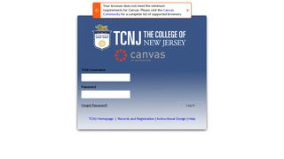 
                            2. Canvas - Instructure - Tcnj Paws Portal
