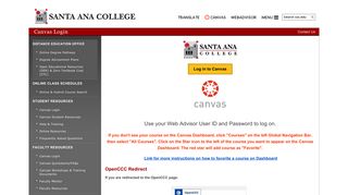 
                            3. Canvas Login - Santa Ana College - Santa Ana College Portal