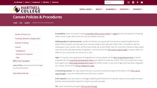 
                            6. Canvas Policies & Procedures - Hartnell College - Hartnell Canvas Sign Up
