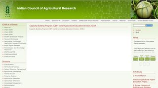 
                            2. Capacity Building Program (CBP) vortal Agricultural Education ... - Icar Cbp Portal Login