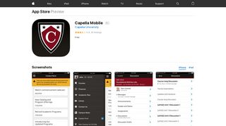 
                            8. Capella Mobile on the App Store - iTunes - Apple - Capella Student Portal