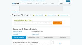 
                            5. Capital Family & Sports Medicine in Olympia, WA - Capital Family And Sports Medicine Patient Portal