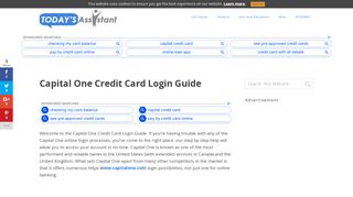 
                            7. Capital One Credit Card Login Guide | Today's Assistant - Https Www Capitaloneonline Co Uk Capitalone_consumer Portal Do