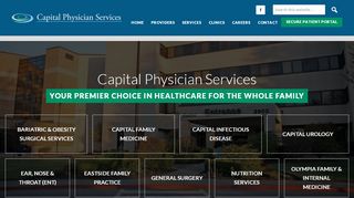 
                            2. Capital Physician Services – - Capital Family And Sports Medicine Patient Portal