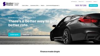 
                            1. Car Finance, Car Loans, Novated Lease, Chattel Mortgage ... - Stratton Finance Portal