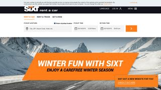 
                            1. Car Rental with Sixt | Top Cars at Affordable Prices - My Sixt Portal