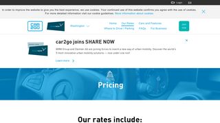 
                            3. car2go Rates in DC | How much is car2go? - Car2go Washington Dc Portal
