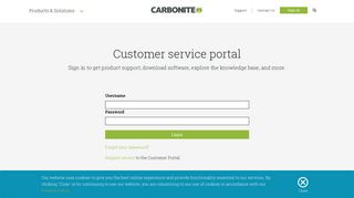 
                            2. Carbonite EVault Customer Service Portal | Carbonite - Evault Partner Portal