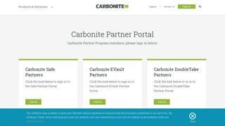 
                            1. Carbonite Partner Portal | Carbonite - Evault Partner Portal