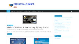 card activation - All about cards - Myluxury Card Portal
