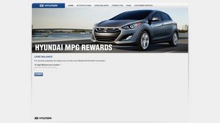 
                            2. Card Balance | Hyundai Reward Card - Hyundai Mpg Rewards Portal